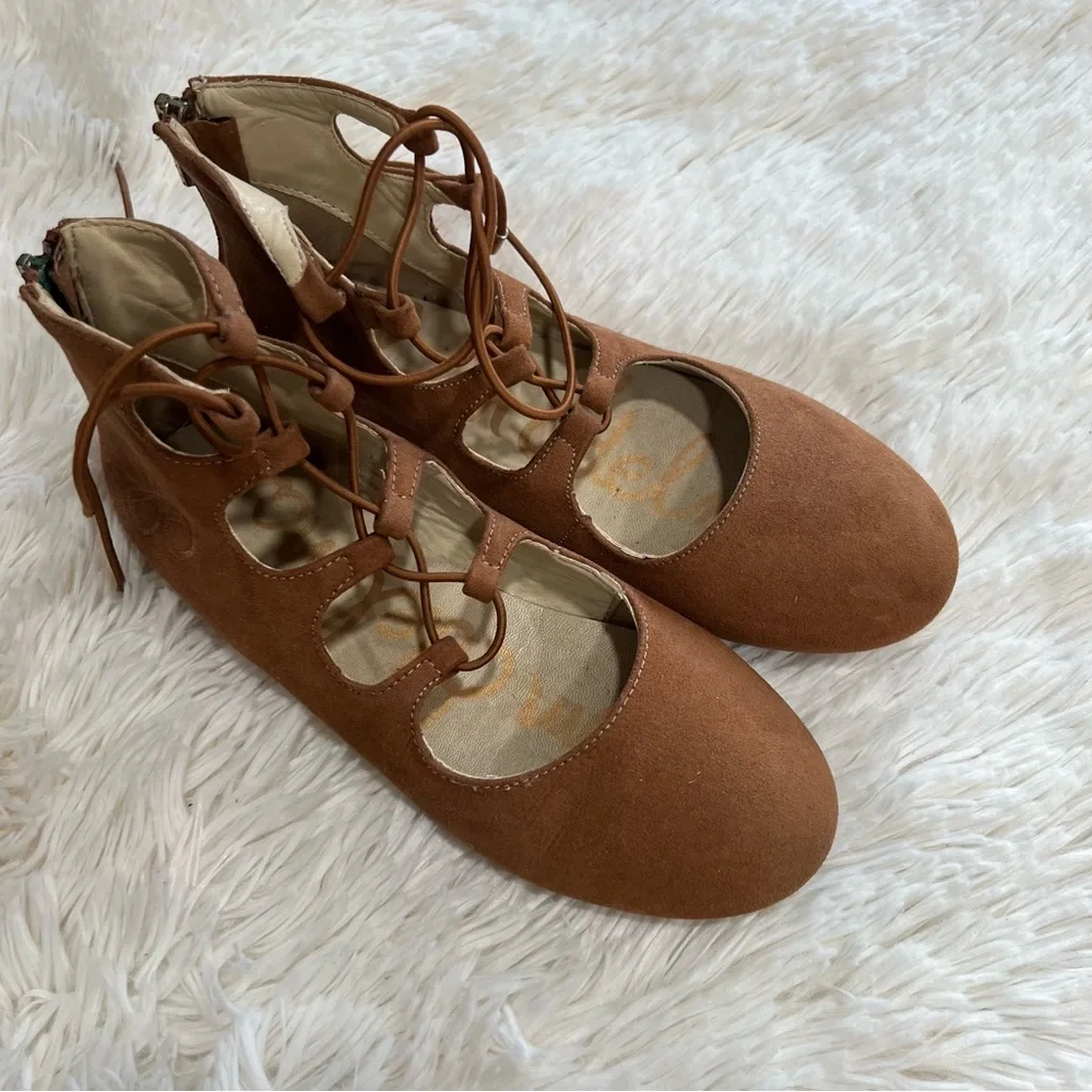 Sam Edelman girl Felicia Stella‎ flats size 5